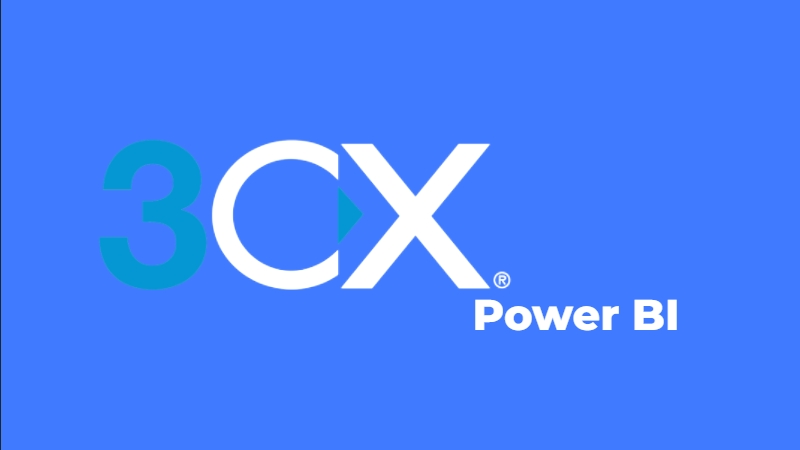 自动将3CX报表保存到Onedrive通过Power BI打开